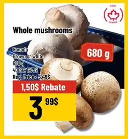 Mayrand Whole mushrooms 680 g offer