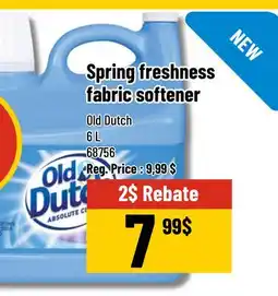 Mayrand Spring Freshness Fabric Softener 6 L Old Dutch offer