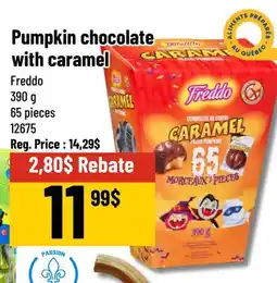 Mayrand Pumpkin chocolate with caramel offer