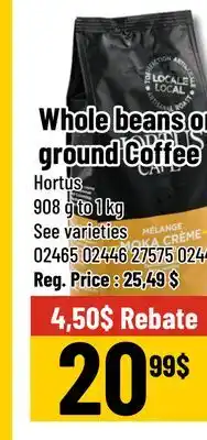 Mayrand Whole beans or ground Coffee 908 g to 1 kg offer