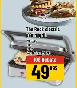 Mayrand Héritage The Rock Electric Panini Grill offer