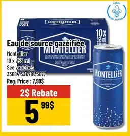 Mayrand Montellier Sparkling Mineral Water 355 ml x10 offer