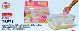 Walmart Pet Alive Mama Turtle Surprise offer