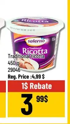 Mayrand Salerno Traditional Ricotta 450 g offer