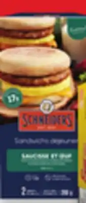 Walmart Schneiders breakfast sandwiches or egg bites offer