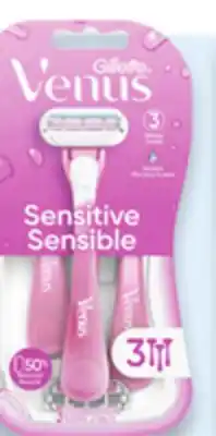 Walmart Venus Sensitive razors 3-pack offer