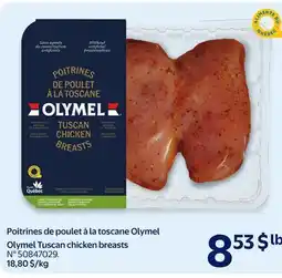 Walmart Olymel Tuscan chicken breasts offer