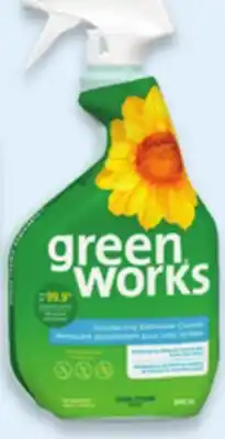 Walmart Green Works all-purpose or bathroom cleaner offer