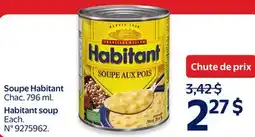 Walmart Habitant soup offer