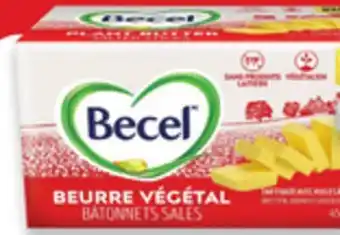 Walmart Becel plant butter sticks 454 g offer