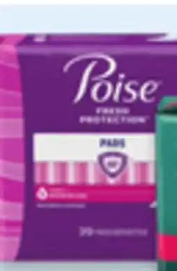 Walmart Poise incontinence products offer