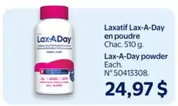 Walmart Lax-A-Day powder offer