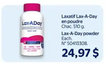 Walmart Lax-A-Day powder offer