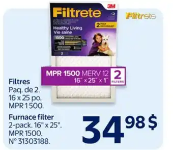 Walmart Filtres offer