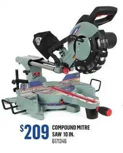 Canac Compound Mitre Saw 10 in offer