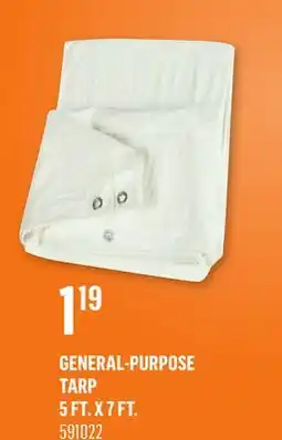 Canac General-Purpose Tarp offer