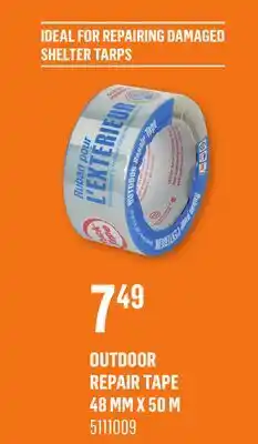 Canac Outdoor Repair Tape -, 48 mm x 50 m offer