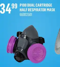 Canac P100 Dual Cartridge Half Respirator Mask offer
