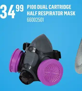 Canac P100 Dual Cartridge Half Respirator Mask offer
