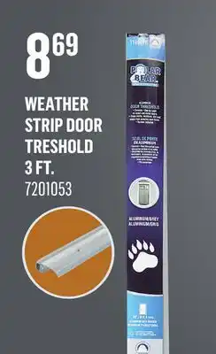Canac Weather Strip offer