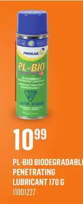 Canac PL-BIO Biodegradable Penetrating Lubricant 170 g offer