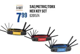 Canac SAE/Metric/Torx Hex Key Set offer