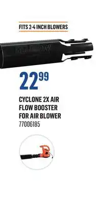Canac Cyclone2X Air Flow Booster for Air Blower offer