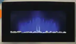 Canac Curved Wall-Mounted Electric Fireplace offer