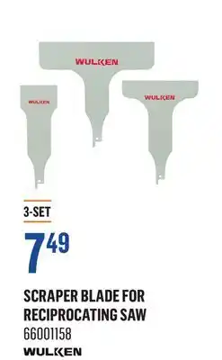 Canac Scraper Blade for Reciprocating Saw offer