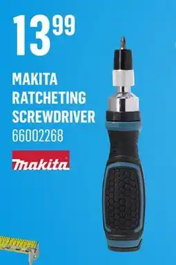 Canac MAKITA Ratcheting Screwdriver offer