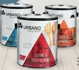 Canac Urbano Living Room & Bedroom Interior Latex Paint White&Colours3.7L offer