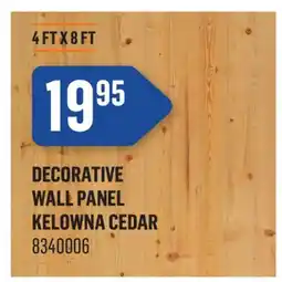 Canac Decorative Wall Panel offer