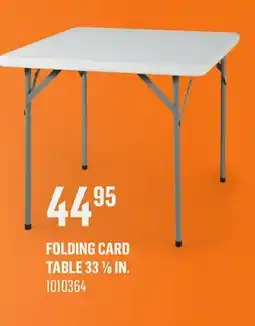Canac Folding Card Table 331/8in offer