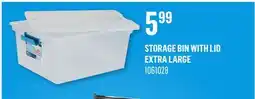 Canac Storage Bin with Lid Extra Large offer