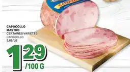 L'Intermarché CAPOCOLLO | CAPOCOLLO, 5,85/LB offer
