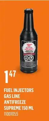 Canac Fuel Injectors Gas Line Antifreeze Supreme 150 ml offer