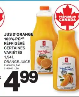 L'Intermarché JUS D'ORANGE 100% | ORANGE JUICE, 1,54 L offer