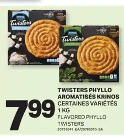 L'Intermarché PHYLLO AROMATISÉS KRINOS | FLAVORED PHYLLO, 1 KG offer