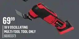 Canac 18 V Oscillating Multi-Tool Tool Only offer