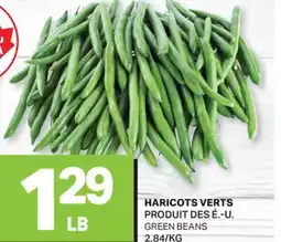 L'Intermarché HARICOTS VERTS | GREEN BEANS offer