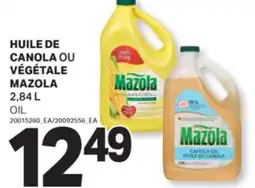 L'Intermarché HUILE DE CANOLA OU VÉGÉTALE | OIL, 2,84 L offer