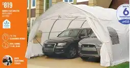 Canac Double Car Shelter offer