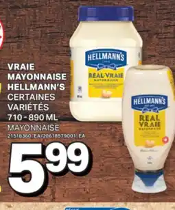 L'Intermarché VRAIE MAYONNAISE | MAYONNAISE, 710 - 890 ML offer