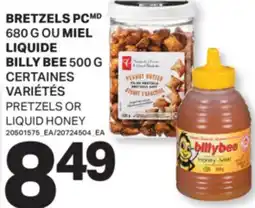 L'Intermarché BRETZELS, 680 G OU MIEL LIQUIDE,500 G | PRETZELS OR LIQUID HONEY offer