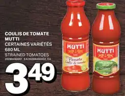 L'Intermarché COULIS DE TOMATE | STRAINED TOMATOES, 680 ML offer