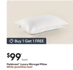 Dormez Vous Fieldcrest Luxury Microgel Pillow offer