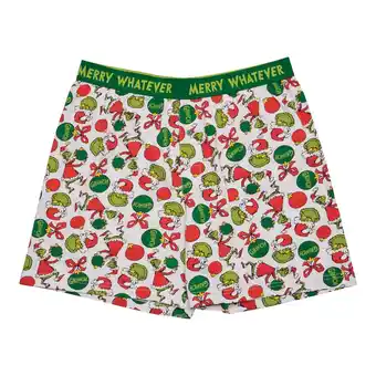 Giant Tiger The Grinch Men's Boxer Briefs - S-XL offer