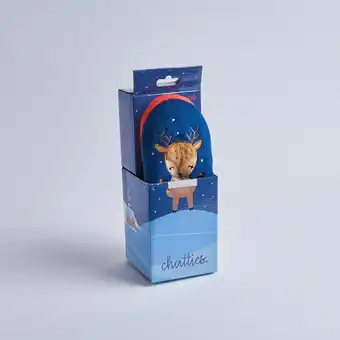 Giant Tiger Women's Boxed Slippers with Christmas Characters offer