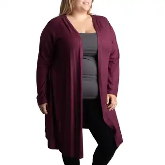 Giant Tiger lily morgan Women's Plus Brushed Cardigan - 1X-3X offer