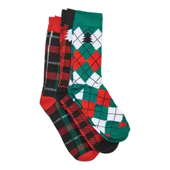 Giant Tiger Men's Holiday Sock Box Set 3pk. - 10-13 offer